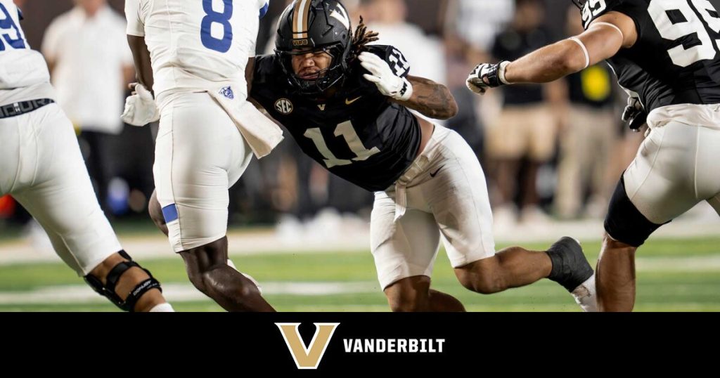 VUFB Game Week – Utah State – Vanderbilt Commodores