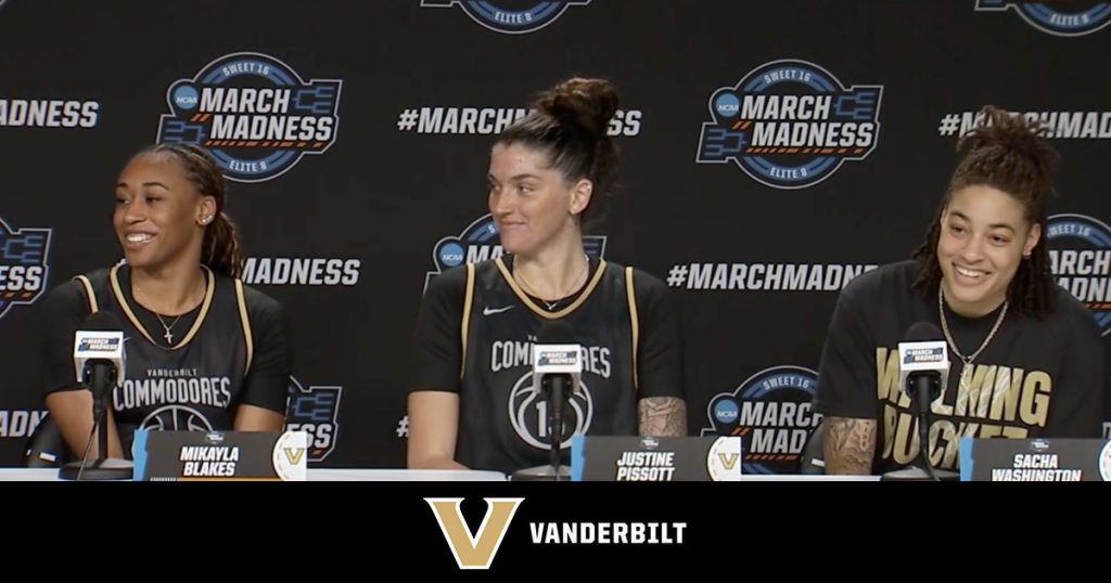 Vandy WBB – Sweet 16 Players Presser – March 26 – Vanderbilt Commodores