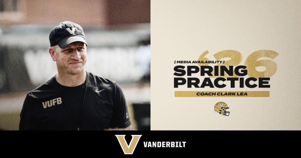 VUFB Spring Practice 4 – Clark Lea – Vanderbilt Commodores | Official Athletic Site