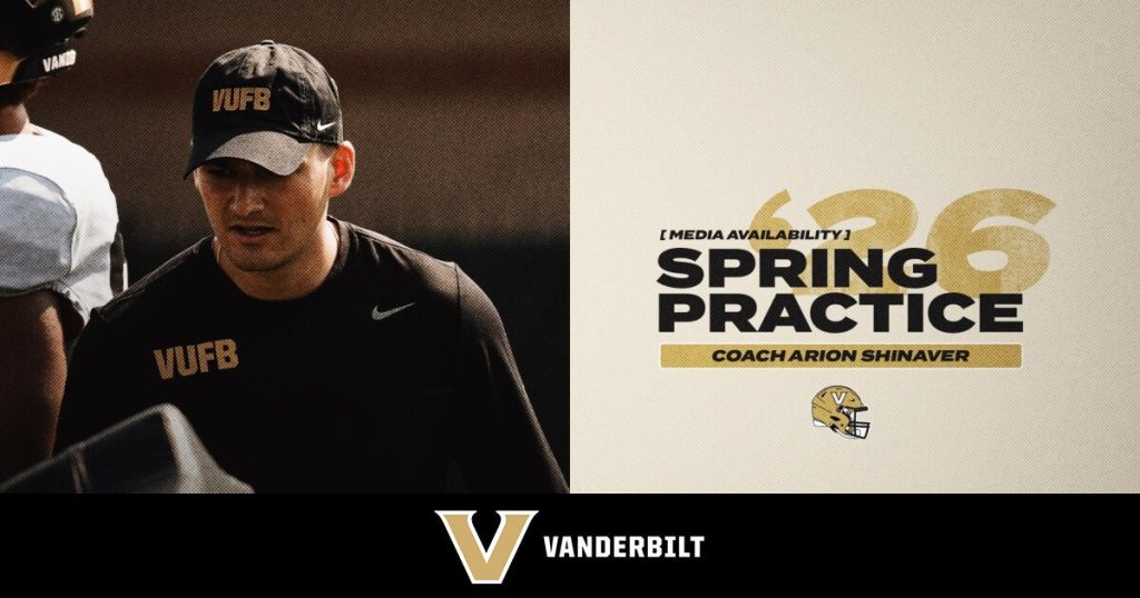VUFB Spring Practice 13 – Arion Shinaver – Vanderbilt Commodores | Official Athletic Site