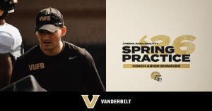 VUFB Spring Practice 13 – Arion Shinaver – Vanderbilt Commodores | Official Athletic Site