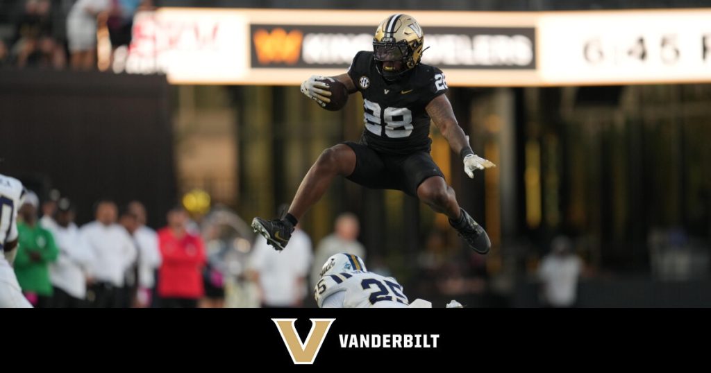 Commodores Cruise Over Buccaneers – Vanderbilt Commodores | Official Athletic Site