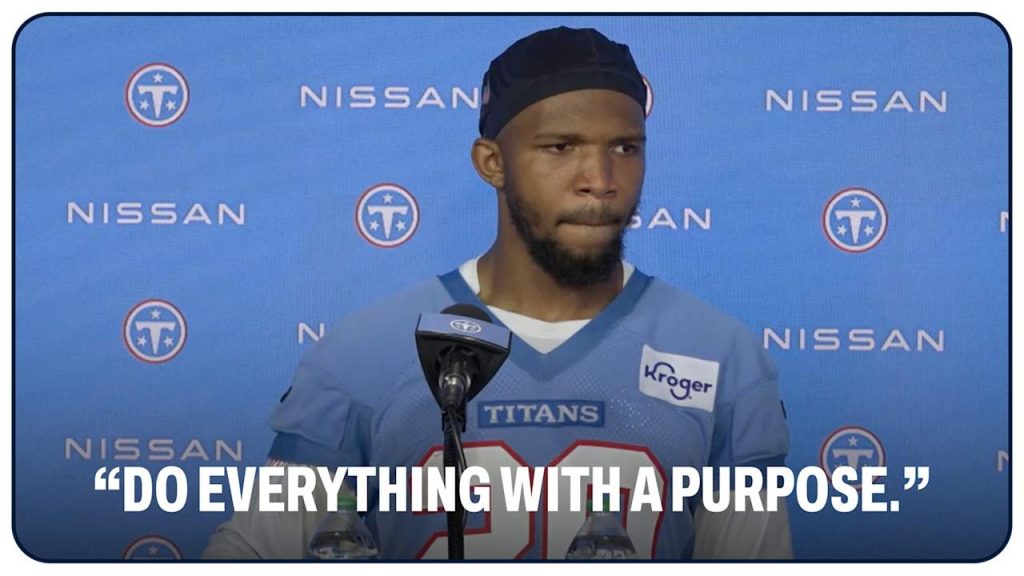 Tony Pollard Press Conference – Tennessee Titans
